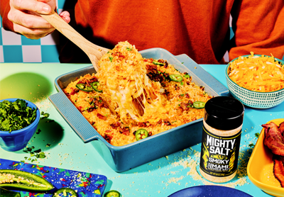 Smoky Bacon Mac and Cheese Image Card
